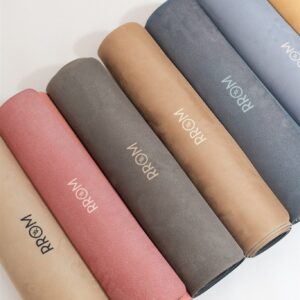 Yogamatten aus veganem Wildleder